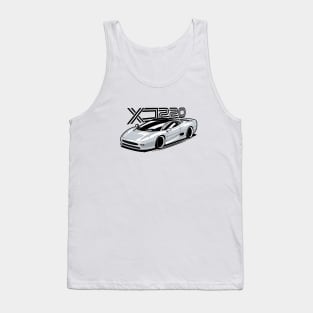 Silver XJ220 Classic Supercar Tank Top